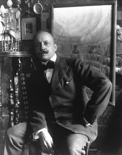 Lo scrittore Filippo Tommaso Marinetti da Unbekannt Unbekannt